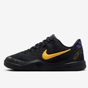 Nike Black Purple Yellow Kobe 8 Protro PS "Lakers Away" FN0267-002 Size Kids 2.5